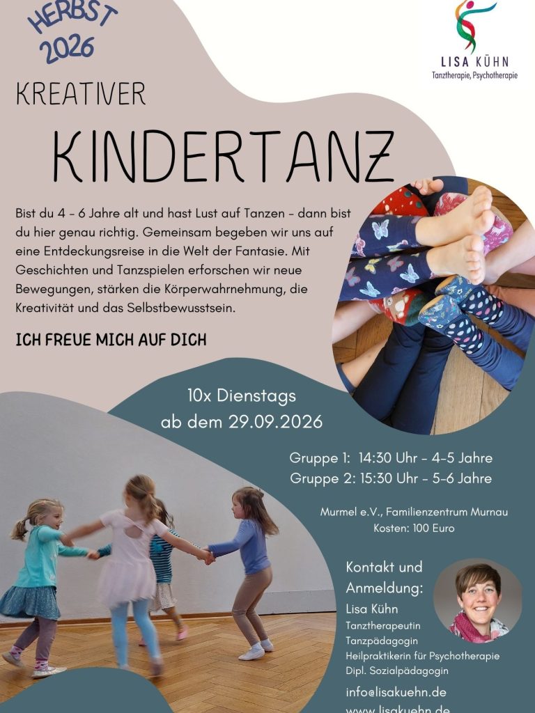 Kindertanz Plakat zum Kindertanz
